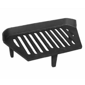 15" Primrose / Fern Fire Grate 3 Legs - Cast Iron