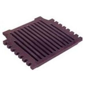16" Grant Triple Pass Fire Grate Flat - Cast Iron